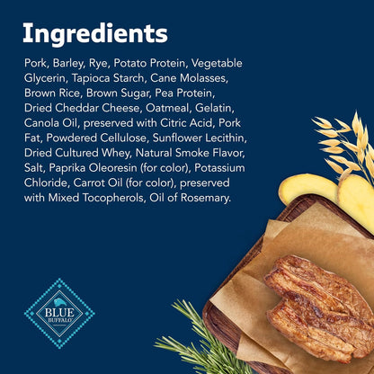 Sizzlers Pork & Cheddar Bacon-Style Dog Treats, 15 Oz
